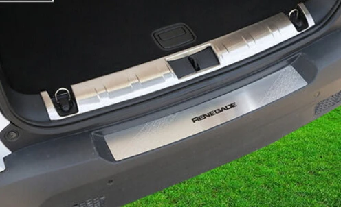 Защитная накладка для багажника из нержавеющей стали Jeep Renegade|trim protector|aluminium