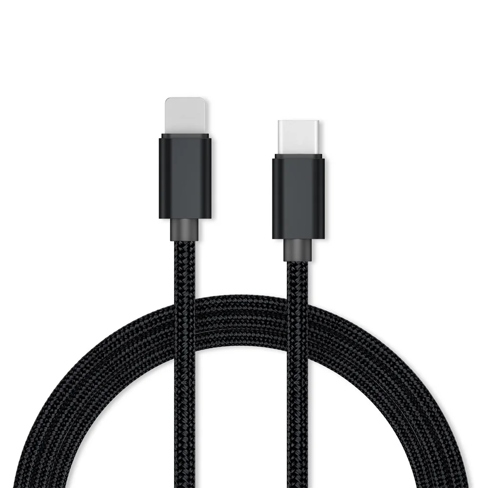 Black Lighting Кабель USB 3,1 type-C-USB C PD для iPhone X samsung S9 Oneplus 7 Pro 3A 60 Вт QC 3,0 USBC PD кабель для быстрой зарядки для MacBook Pro - Цвет: Black Lighting