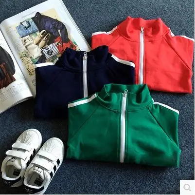 Детский спортивный костюм для девочек и мальчиков новинка 2017 года весенняя