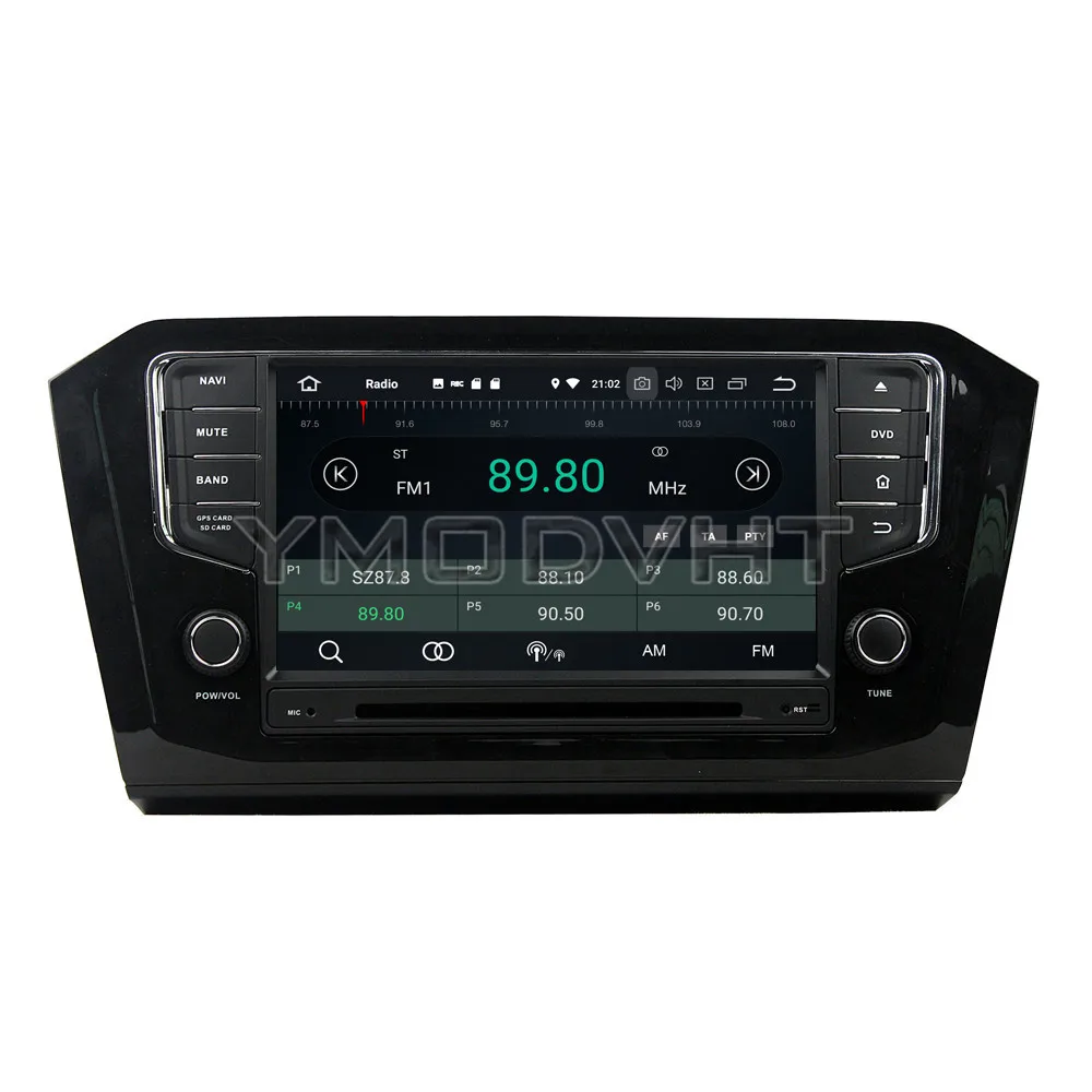 YMODVHT 8 дюймов 1024*600 Android 0 Восьмиядерный PX5 4 Гб ОЗУ 32 ПЗУ автомобильный DVD плеер Радио