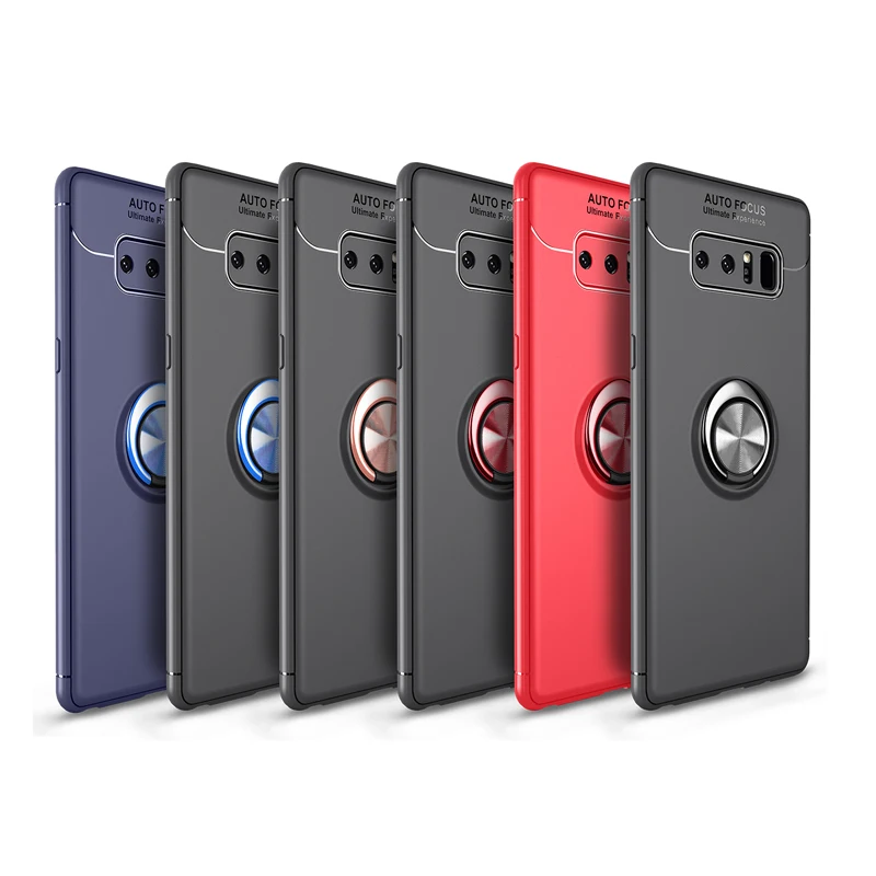 Магнитные Автомобилей Кольцо Чехол Для Телефона Samsung Galaxy S9 S9plus S8 S8plus Kickstand Телефон