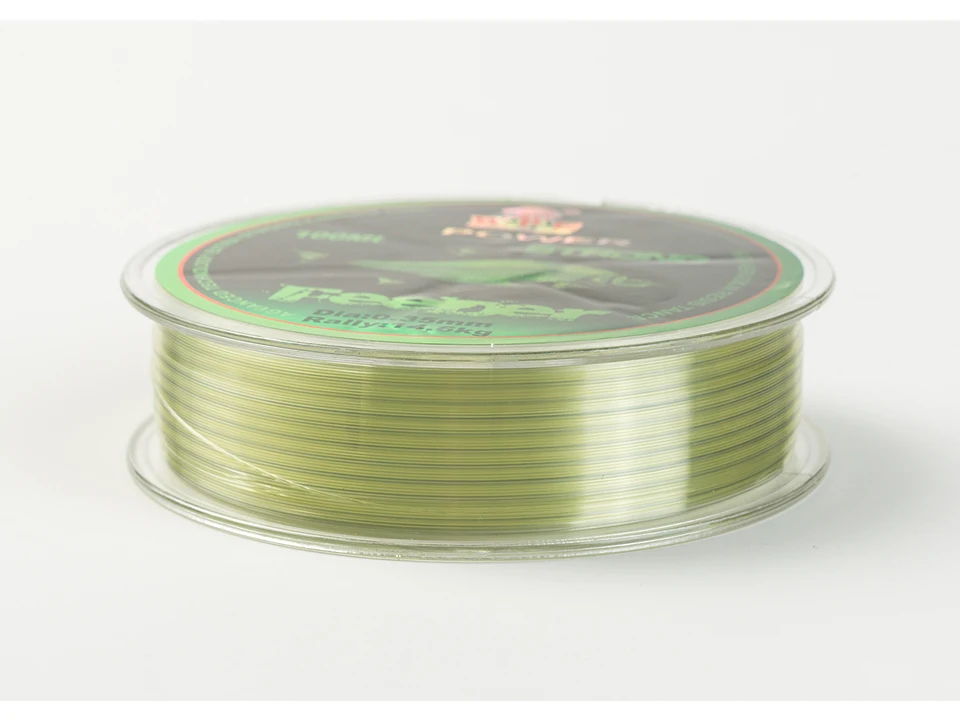 W.P.E FeeDer Nylon Fishing Line 100m 0.20mm-0.60mm Super Strong Monofilament 6.02-37kg Carp Fish Main Line Fishing Accessories