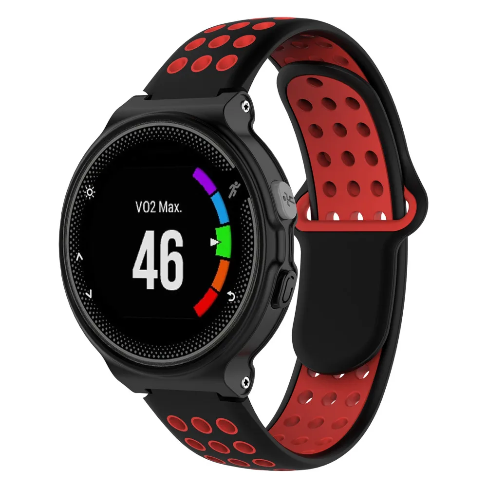 XBERSTAR браслет ремешок для Garmin Forerunner 220 230 235 630 620 735 подход S20 S6 S5 gps часы ремень