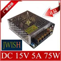 15V5A импульсный источник питания 15V75W Центральная мощность S 75 15|switch power|switching power