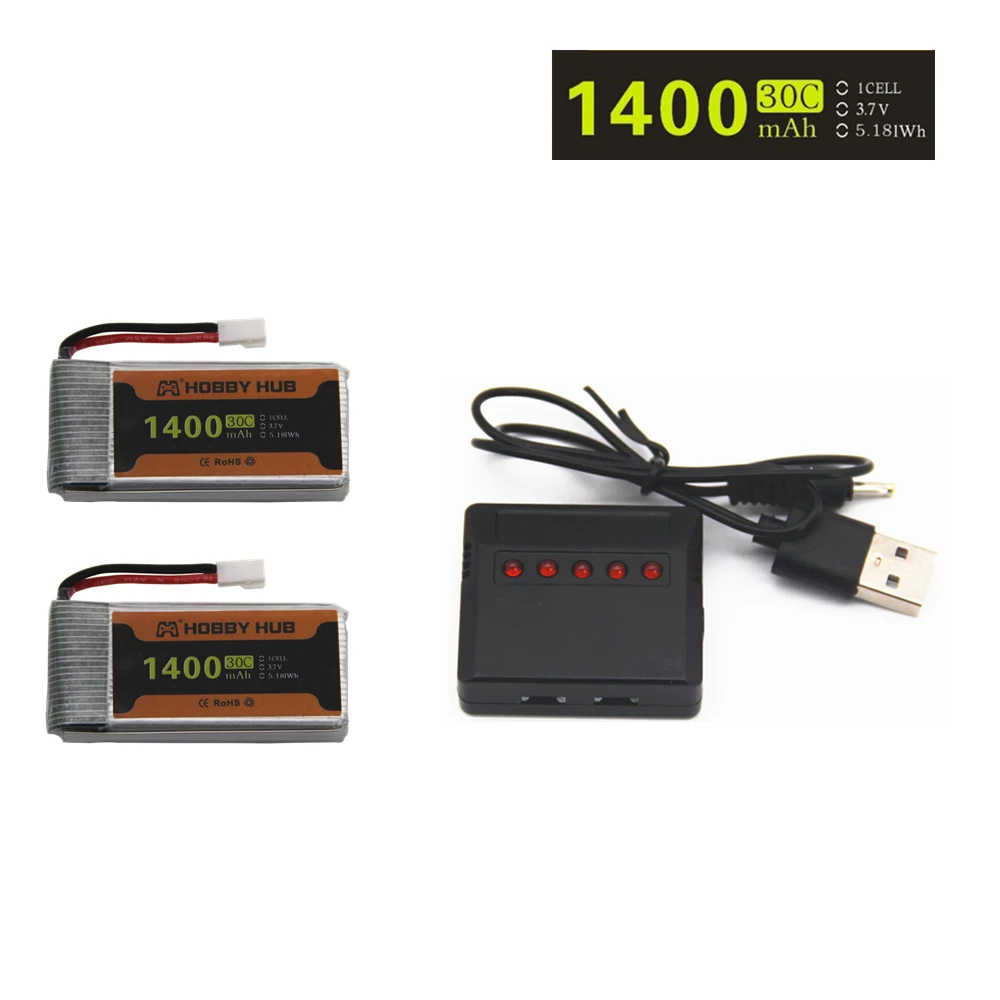 1400 мАч 3 7 В lipo аккумулятор для SYMA X5 X5S X5C X5SC X5SH X5SW с 5IN1 зарядное устройство