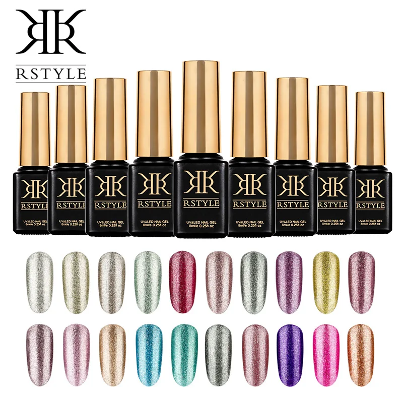 Лак для ногтей RSTYLE гель био-Гели Soak off УФ ПРАЙМЕР лак! Полупостоянная маникюрный