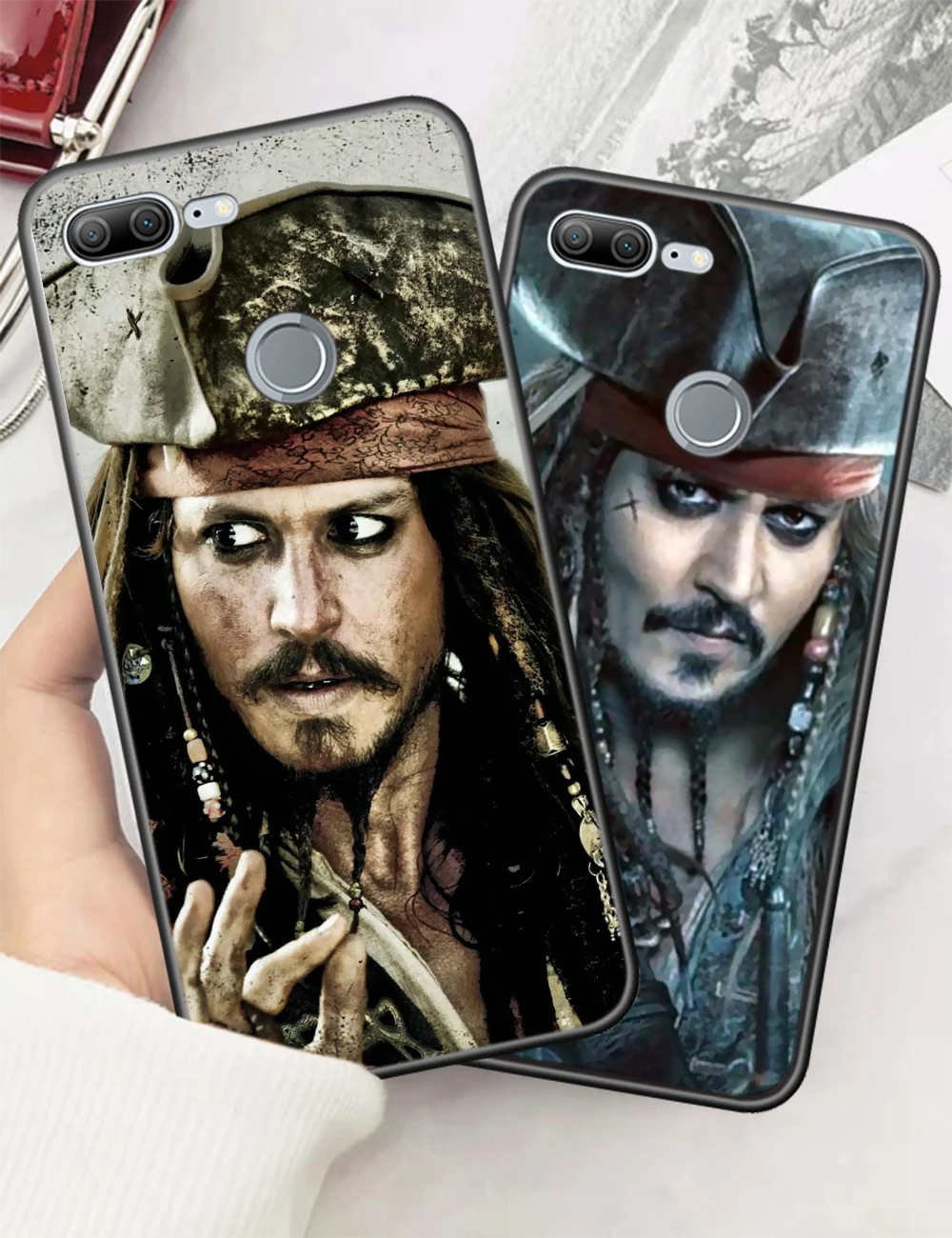 Силиконовый чехол "пираты Карибы" для huawei P8 Lite P9 Mimi P10 P20 Pro P Smart Z P30