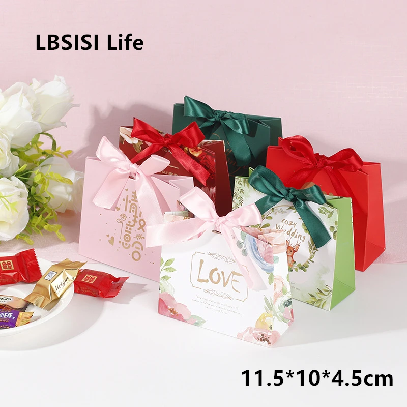 Подарочные коробки для конфет LBSISI Life 20 шт. свадебной вечеринки сладкая бумажная