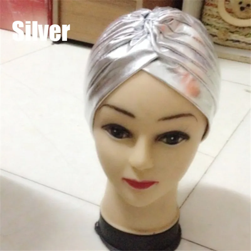 Модный Уникальный Индийский стиль растягивающийся тюрбан химический головной