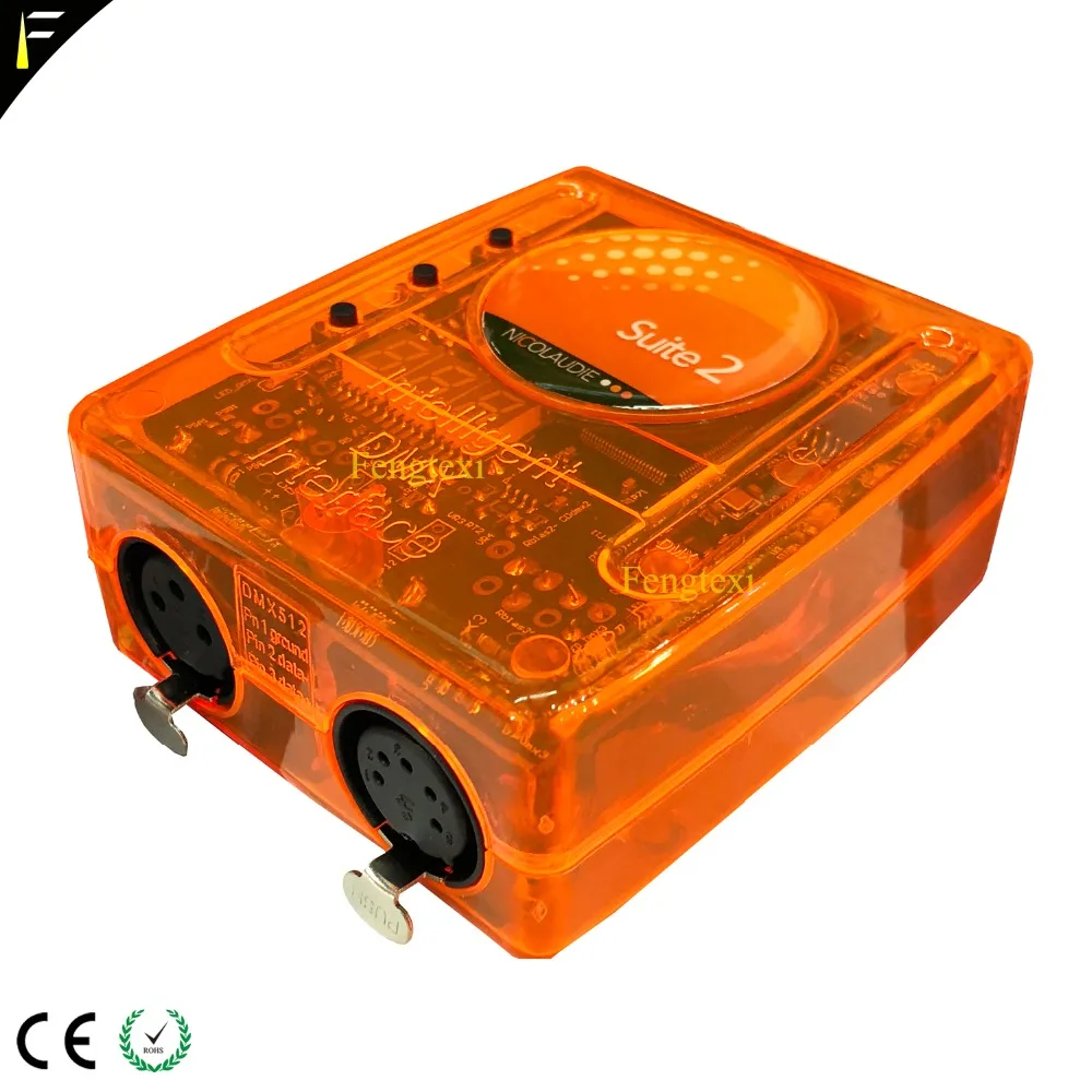 1xSet этап Dj шоу освещение DMX интерфейс консоли Sunlite Suite2 FC USB контроллер программного