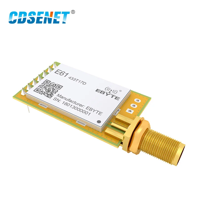 E61 433T17D Modbus 433 мгц радиочастотный трансивер высокое Скорость непрерывной передачи