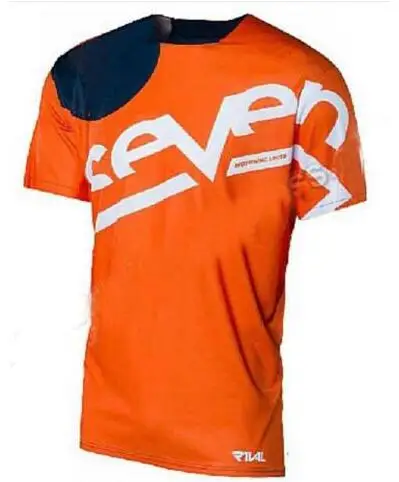 2019 семь для мотокросса из ткани Джерси внедорожных с коротким рукавом mx горные ropa