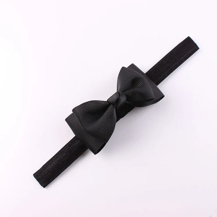 6 шт./лот DIY лента для волос бант девочек повязка на голову с красным бантом