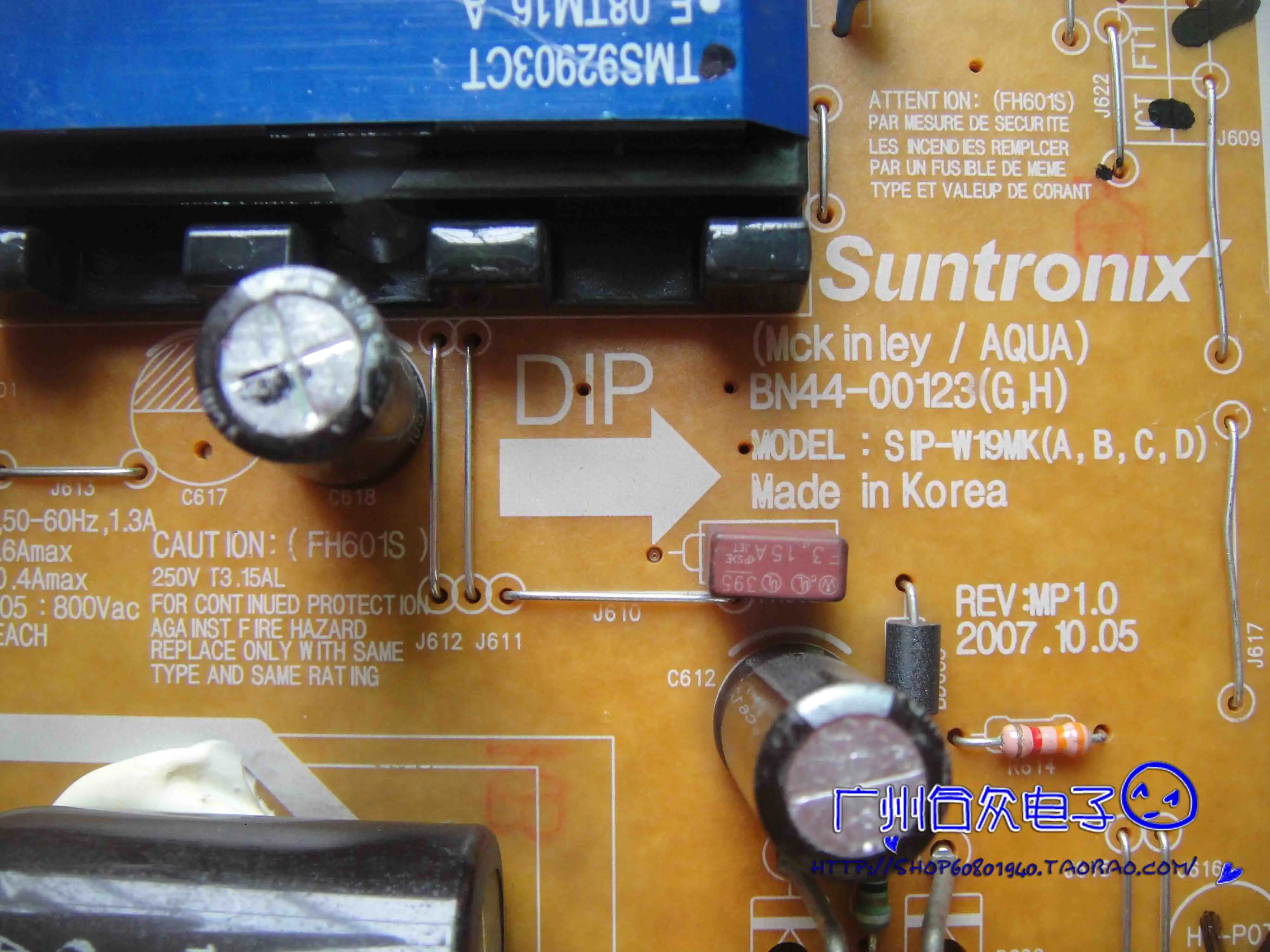 BN44 00123 (G H) SIP W19MK (A B C D) FH601S E191877 TMS92903CT|Мониторы| |