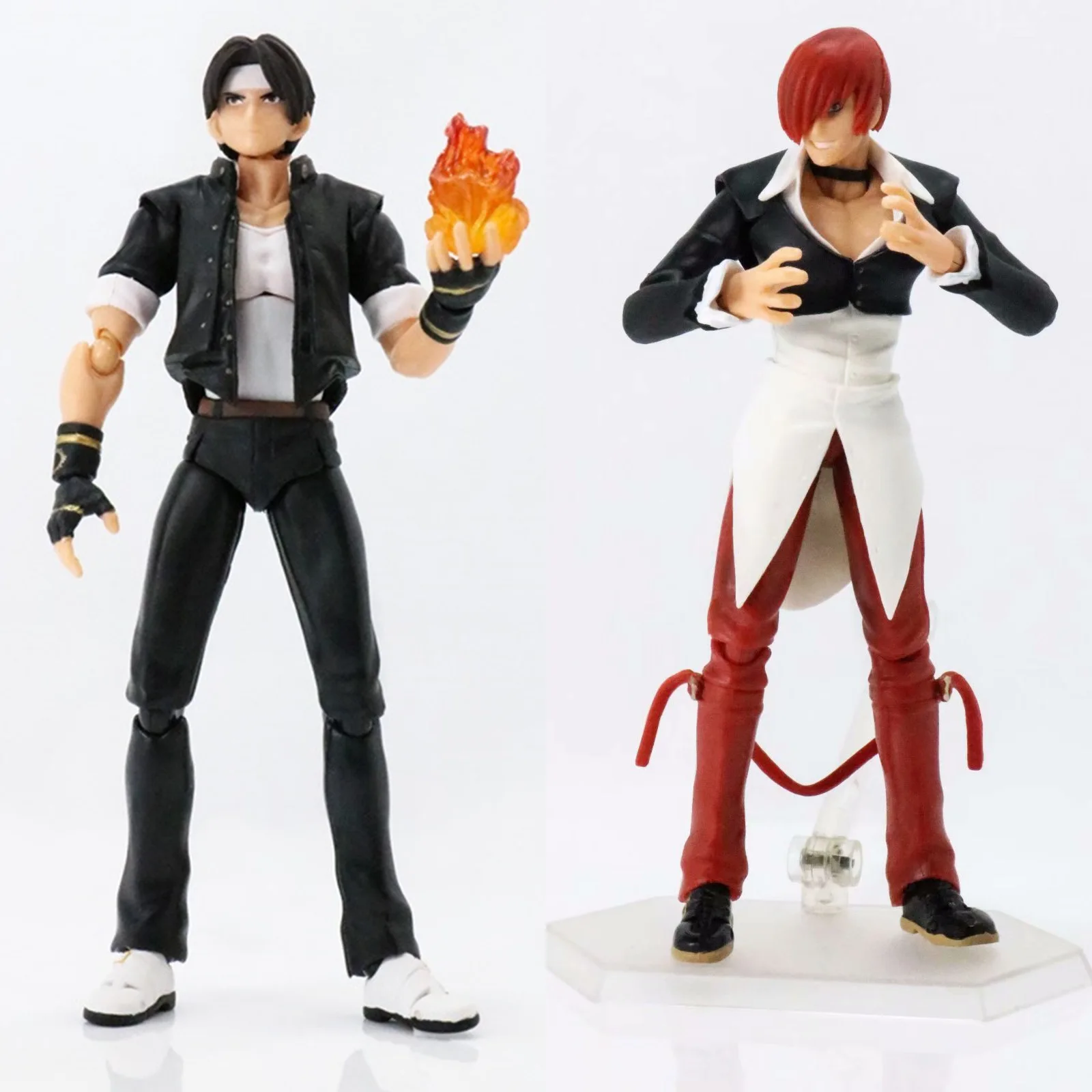 Король бойцов figma SP 094 кё Кусанаги/SP 095 Iori Yagami подвижная фигурка Коллекционная