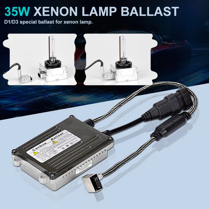 D3S D3C D3R HID Xenon балласт Canbus 35 Вт 12 В 24 в сменный зажигания для автомобиля головной