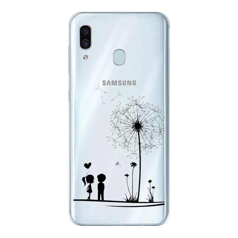 Чехол для Samsung Galaxy A30 силиконовый защитный чехол из ТПУ телефона A305F A305 A 30