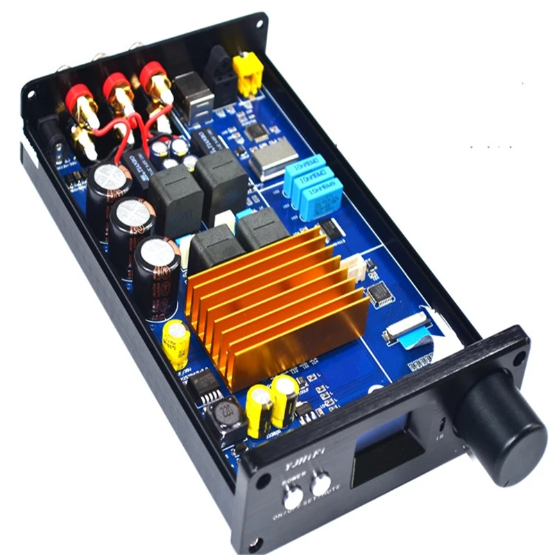 Цифровой аудио усилитель STA326 PCM2706 AK4113 OLED 2 1 50 Вт + 100 класса D коаксиальный USB DAC