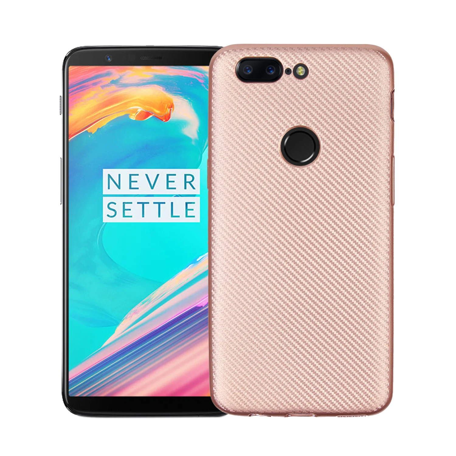 Чехол для телефона oneplus 5 T чехол A5010 роскошный новый мягкий ТПУ из углеродного