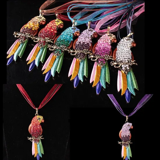 Новинка женское роскошное ювелирное изделие ожерелье подвеска животное полная