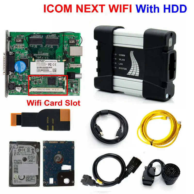 Wifi с тепловыделением V2019.05 ICOM next ICOM A2 NEXT A+ B+ C профессиональный диагностический и программатор ICOM NEXT