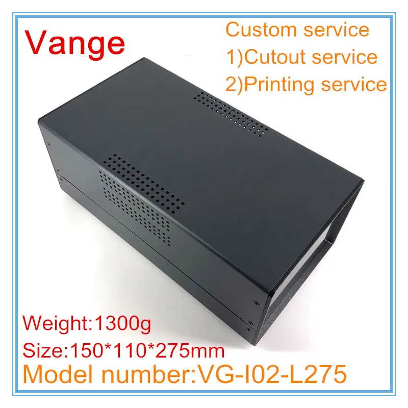 1pcs/lot sheet metal project box 150*110*275mm iron housing ABS plastic panels instrument for power support chassis | Обустройство