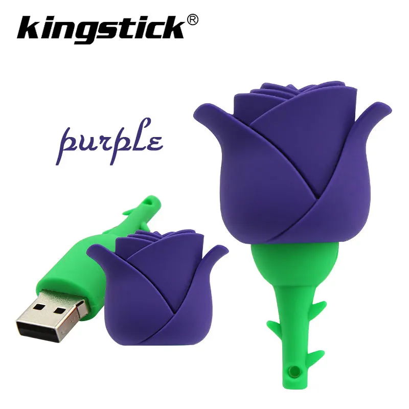 Креативный 5 цветов, красивый цветочный флеш-накопитель, красная роза, usb флеш-накопитель, флешка, 4 ГБ, 8 ГБ, 16 ГБ, 32 ГБ, 64 ГБ, подарок для влюбленных девушек
