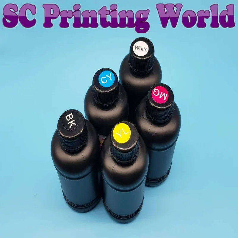 Светодиодные УФ-чернила 500 мл для Epson 1390 1400 1410 1430 W R280 R290 R330 L800 L1800 чернила