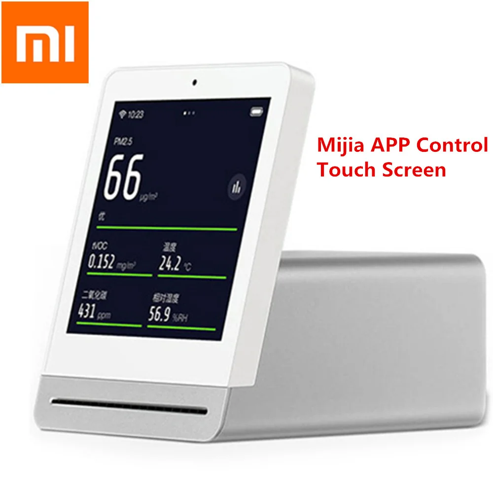 Xiaomi Mijia IPS экран мобильного сенсорного управления ClearGrass монитор воздуха Retina