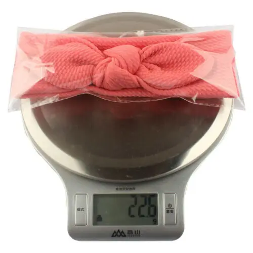 Новая Детская повязка на голову для девочек тюрбан малышей однотонные