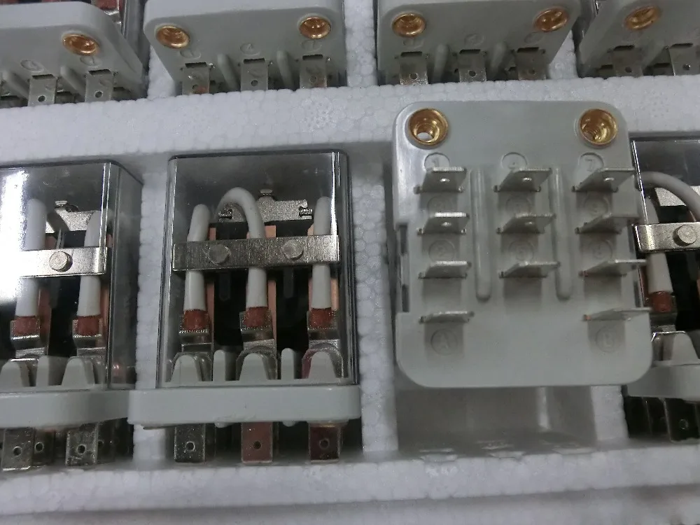 JQX 38F 40A 3Z AC220V DC24V DC12V 11Pin реле питания 40 А 3 полюса DT 220VAC 24VDC 12VDC|power relay|relay power40a relay |