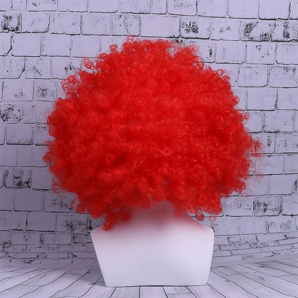 Маска в стиле фильма Stephen King's It маски для косплея красные волосы клоун Джокер