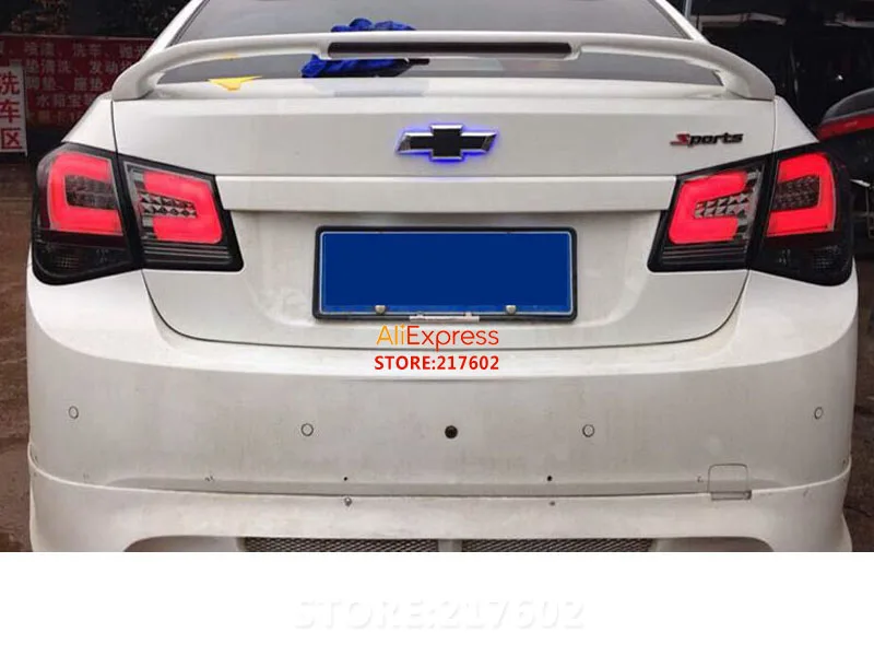SONAR бренд для Chevrolet Cruze светодиодный задние фонари в сборе 2009 чёрное Дымовое