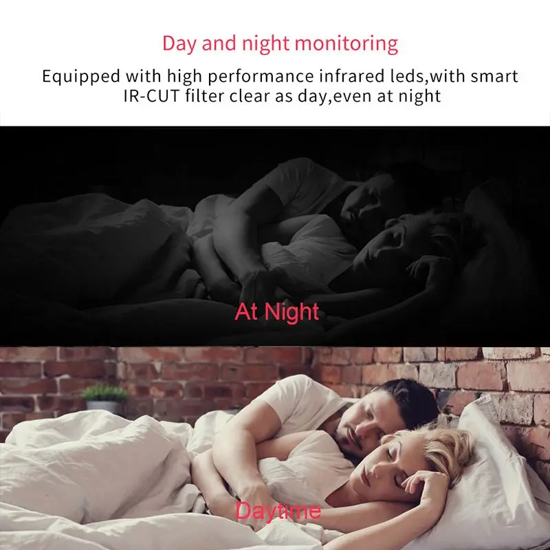 Wifi Wireless Smart IP Camera 720P 1080P 360 Degree View Security Support Tuya Life/Alexa/ Google Assistant /IFTTT |