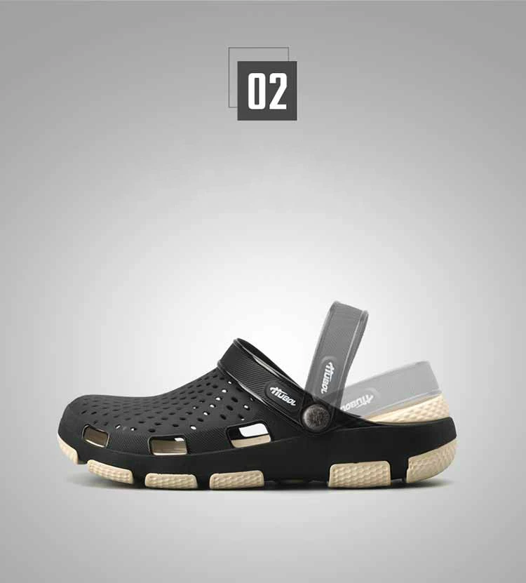 Г. обувь с перфорацией Croc для мужчин, зеленый сад, повседневные резиновые сабо для мужчин, мужские сандалии летние шлепанцы Crocse, обувь для плавания, прозрачная обувь