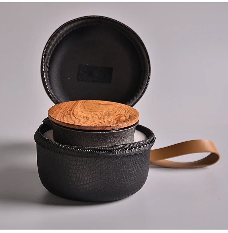 TANGPIN керамические чайники gaiwan чайные чашки китайский чайный набор портативный чайный набор для путешествия с сумкой для путешествий