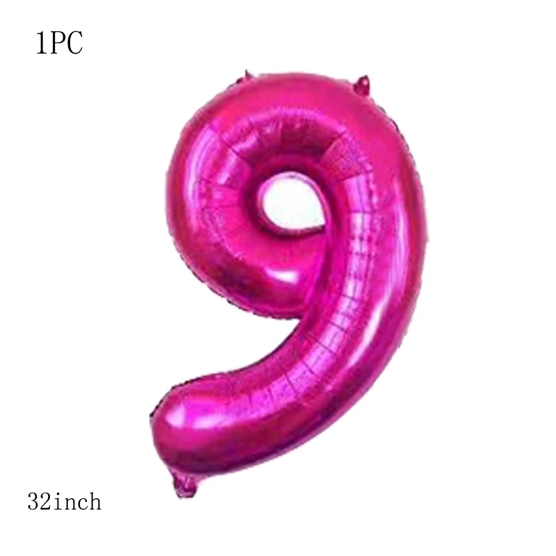 1PC 32INCH 9 шт./компл. Baby shower девочка воздушный шарик из фольги в форме disney принцессы из мультфильма “Холодное сердце” воздушный шар "Эльза" День рождения украшения Детские игрушки globos - Цвет: 1PC 32INCH