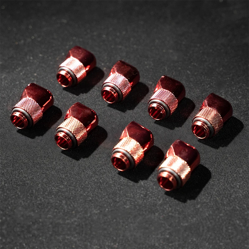Bykski B-RD90-X, многофункциональные аксессуары Медь 90 градусов Поворотный шарнир, компьютер водяное охлаждение аксессуары