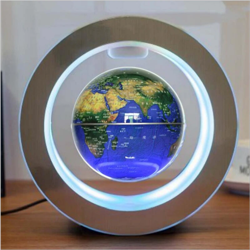 

LED magnetic levitation globe novelty lights anti-gravity creative night light home decoration lights high-end gift