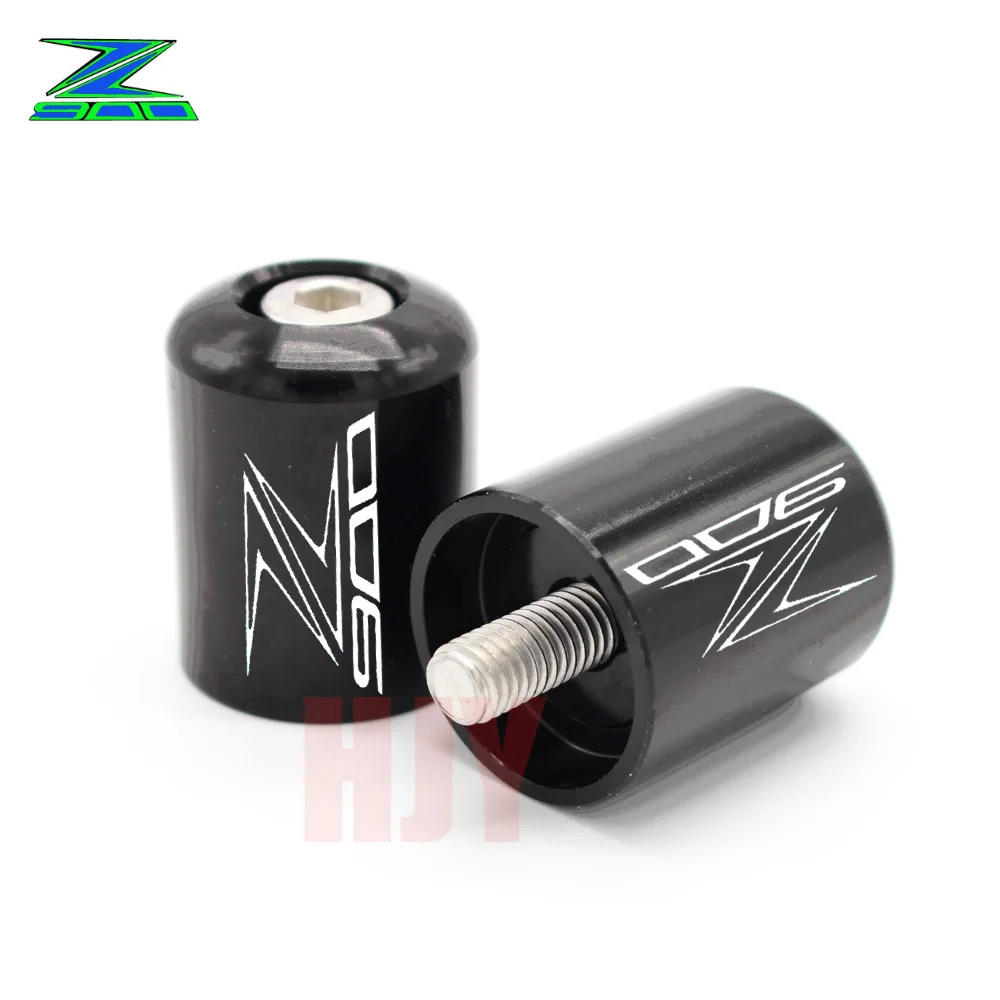 For KAWASAKI Z 900 2017 Motorcycle accessories CNC Knobs Grip Cap Bar End Caps LOGO (Z900) | Автомобили и мотоциклы
