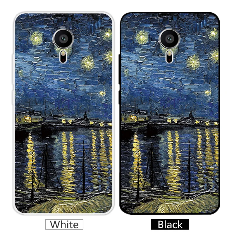 5.5 inch for Meizu MX5 M575M M575U Transparent Silicone Jellyfish Phone Case MX 5 Black Back Matte Cover Coque |