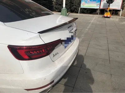 For NEW Audi A4L Spoiler M4 style ABS Plastic Unpainted Tail Wing Primer Color Rear 2017 2018 2019 | Автомобили и мотоциклы