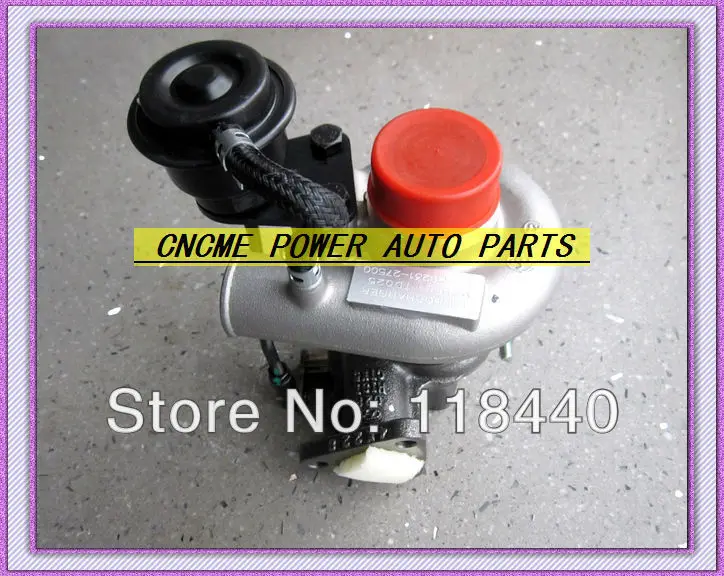 Турбокомпрессор TURBO TD025 49173-02610 49173-02620 28231-27500 для HYUNDAI Accent Matrix KIA Cerato CRDi 2001-05 D3EA 12 в л |