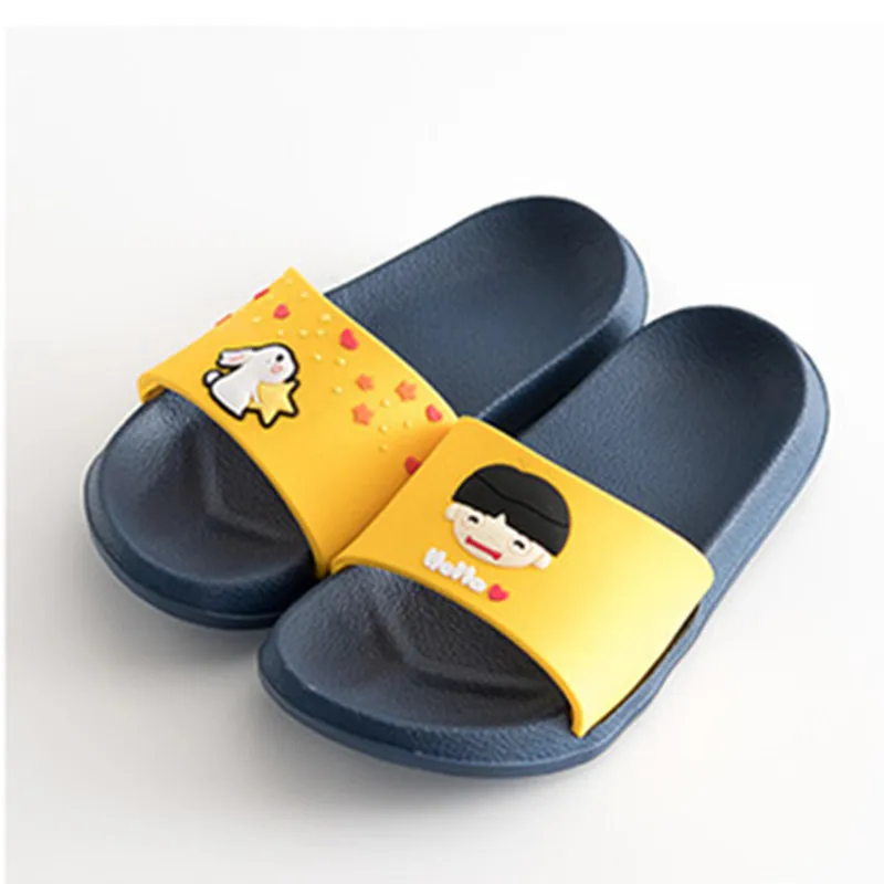 2018 милые летние тапочки для маленьких девочек Тапочки мальчиков детей ПВХ