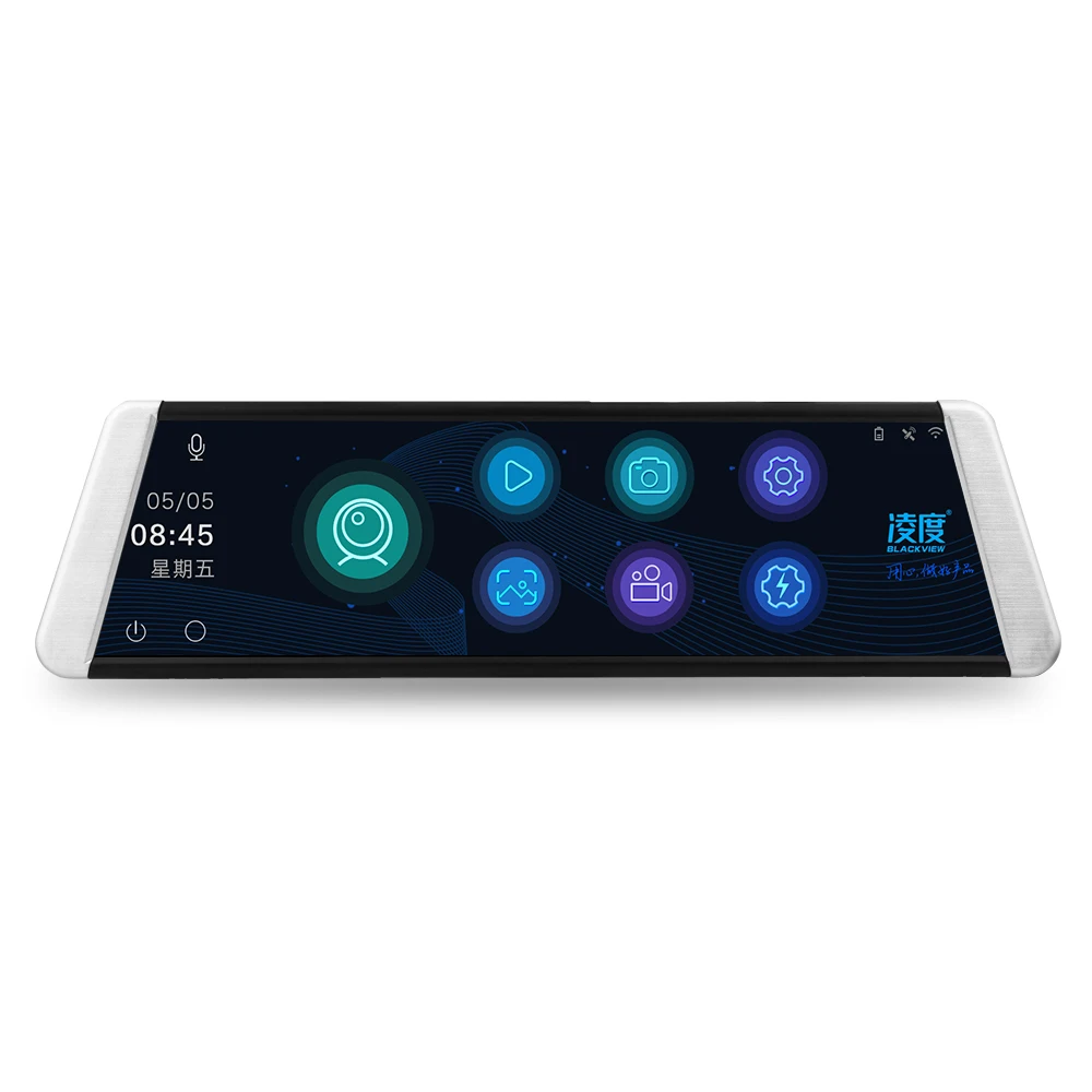 AZDOME HS790B полноэкранный двойной sony IMX323 сенсорный видеорегистратор передний 1080P задний 1080P поток видео Зеркало Автомобильный видеорегистратор gps WiFi