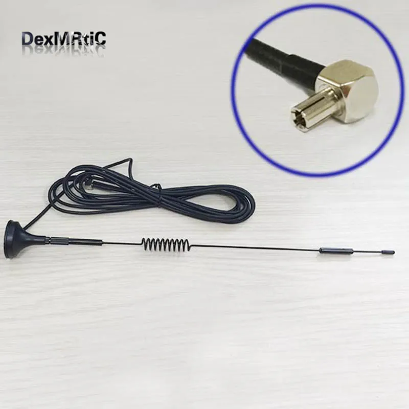 2.4GHz 7dBi High gain Omni WIFI Antenna Magnetic base 3M cable TS9 male #1 images - 6