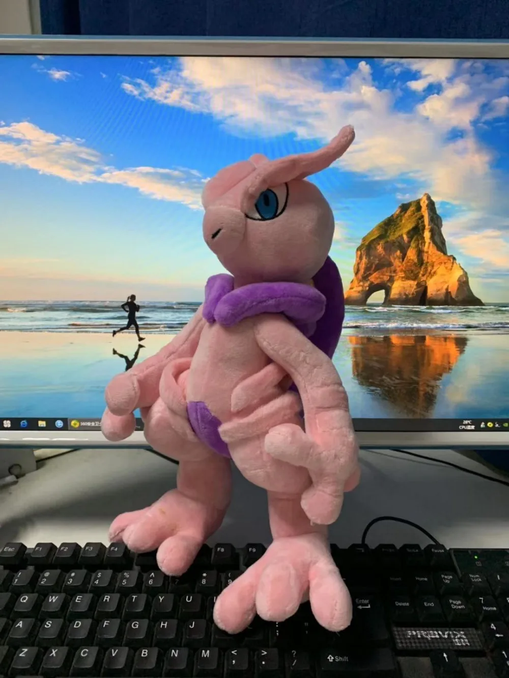 30 см Мега Эволюция Mewtwo X плюшевые мягкие куклы Mew игрушки для детей подарок SA1886 |