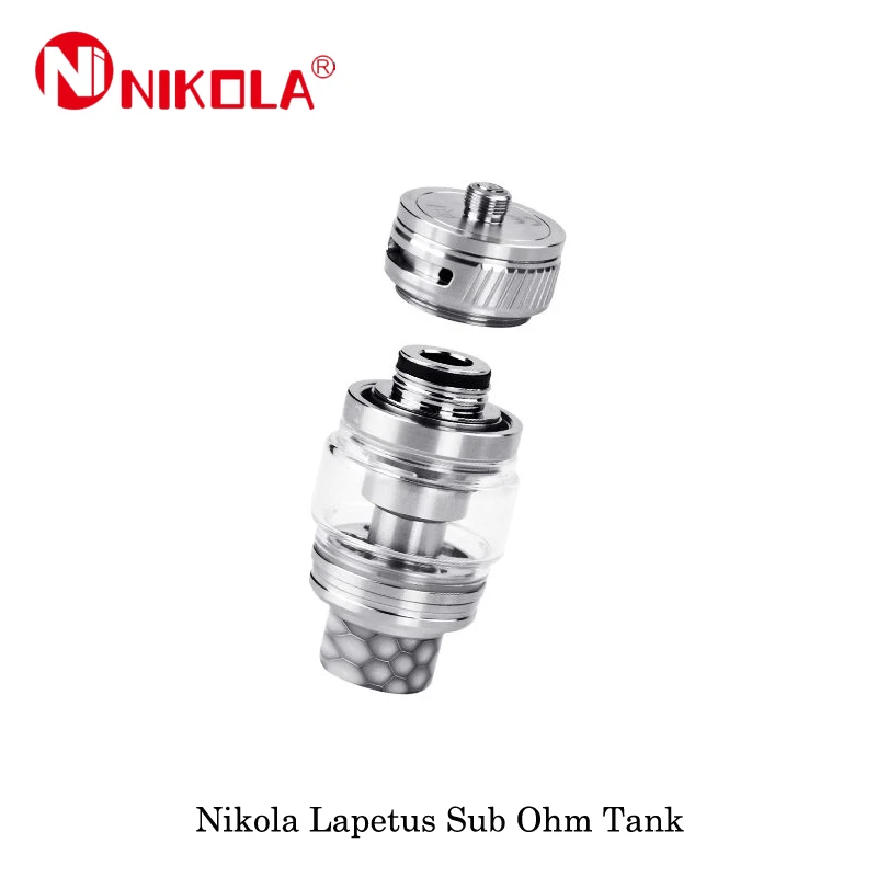 Электронные сигареты Nikola Lapetus Sub Ohm бак 25 мм диаметр 4 5 мл/6 мл емкость с 0.18ohm сетки