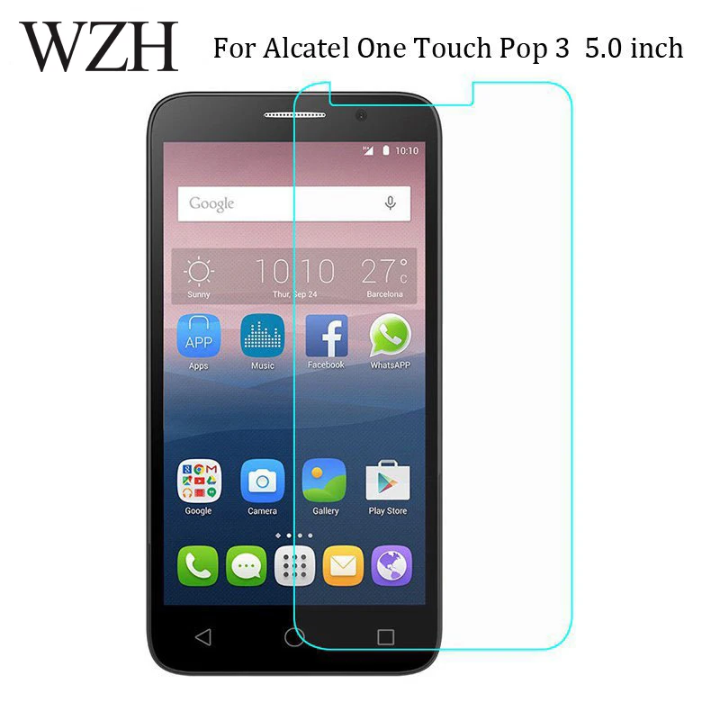 Alcatel One Touch Pop 3 5 0 Защитная пленка для экрана 9H 2.5D Взрывозащищенная из закаленного