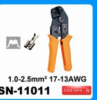 LAS-005 Multi function Crimp Of Energy Saving Crimping Pliers Two sets of dies at both side for using and storing easily crimper